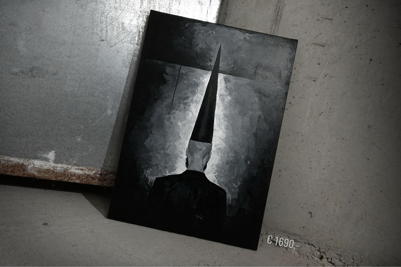 "Last Guest" - 50 × 70 cm