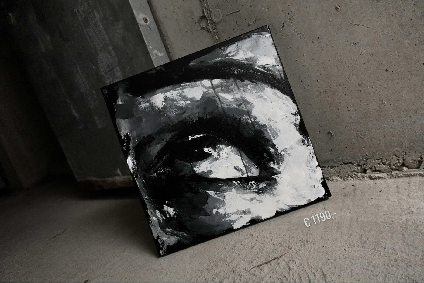 "Witness" - 50 × 50 cm